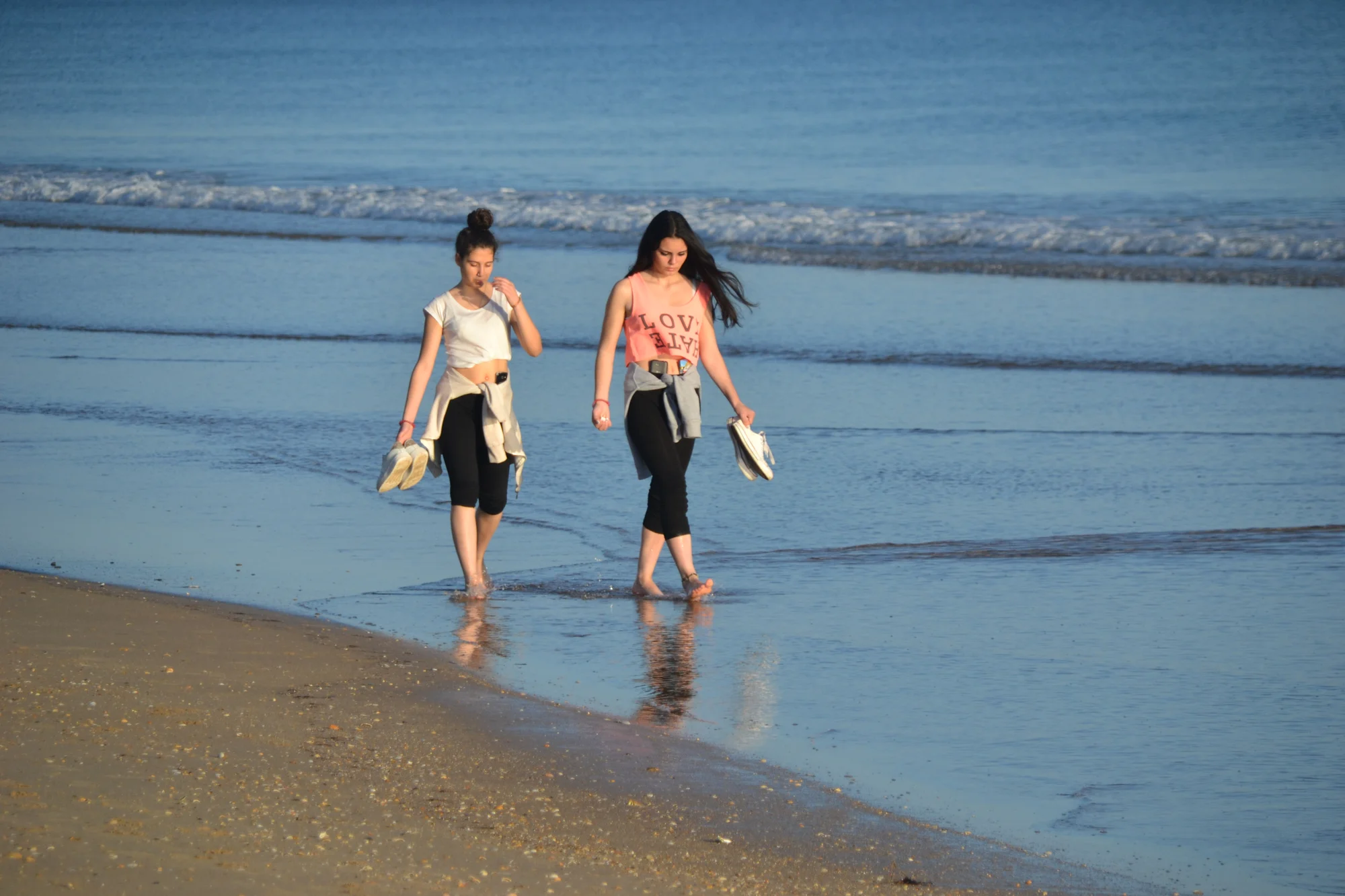 Paseo por la playa de Matalascañas en Huelva