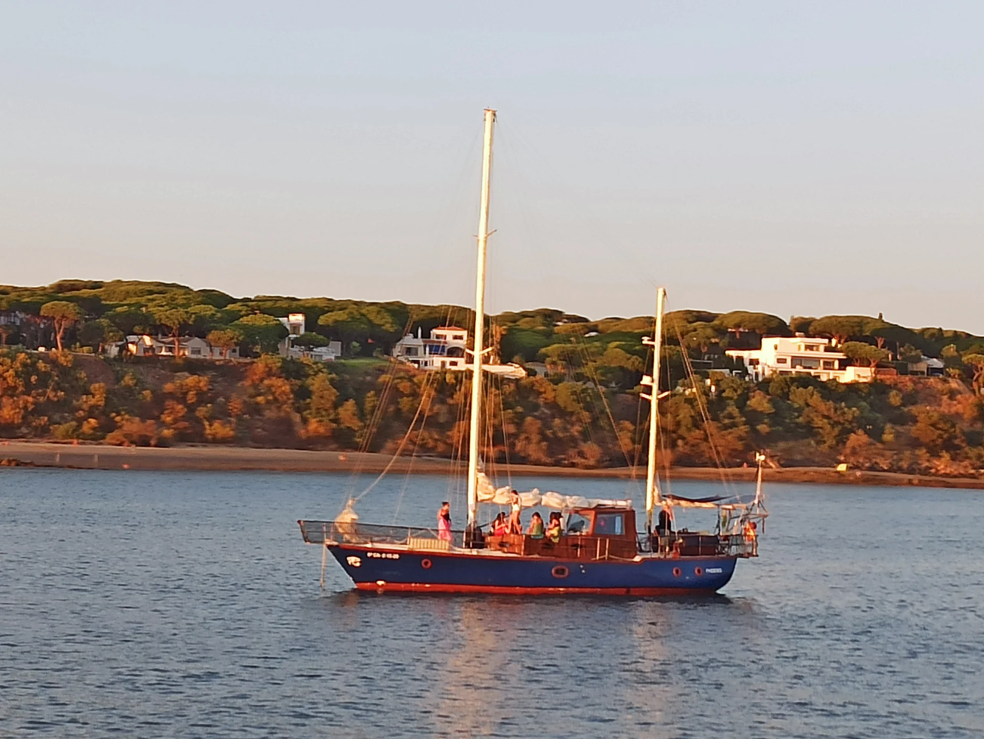 Paseo en barco por la ría de Huelva